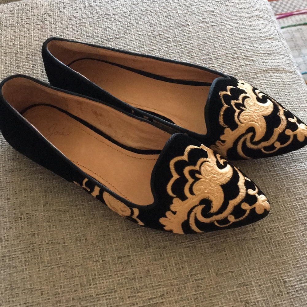 Joie Sabina embroidered flats - Picture 2 of 5